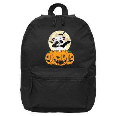 Halloween Cute Dabbing Panda Dab Dance 16 in Basic Backpack