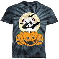 Halloween Cute Dabbing Panda Dab Dance Kids Tie-Dye T-Shirt