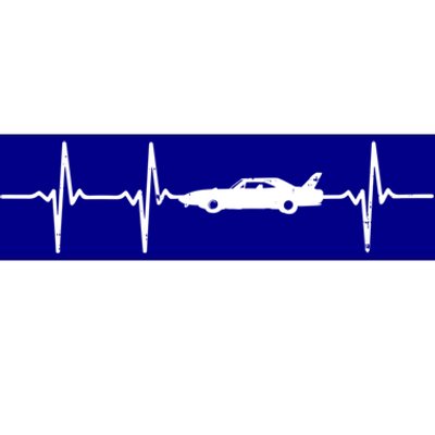 Heartbeat Car Drag Race Pulse Strip Driver Racing Racer Gift Bumper Sticker