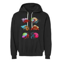 Hermit Crab Design For Hermit Crab Lovers Garment-Dyed Fleece Hoodie