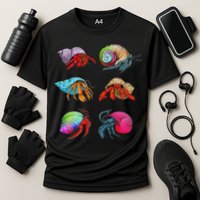 Hermit Crab Design For Hermit Crab Lovers Performance Shirt