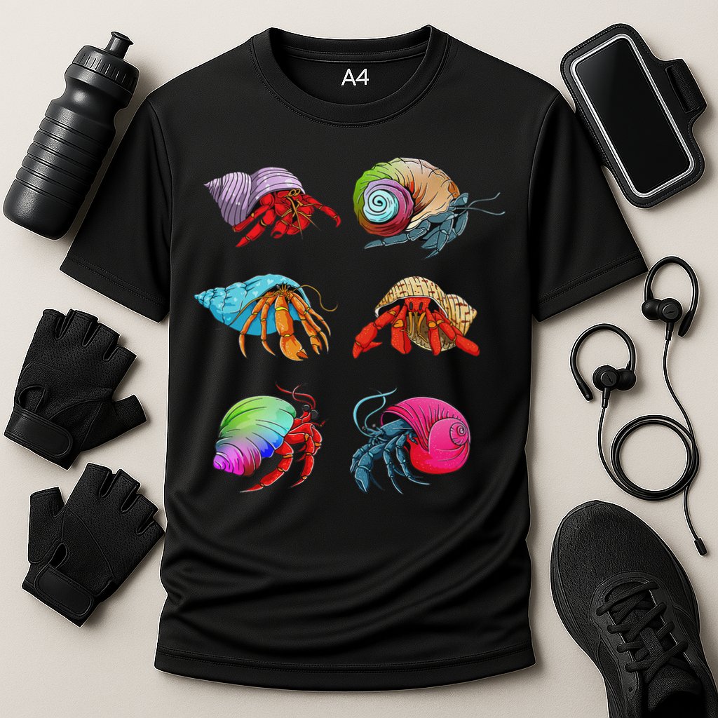 Hermit Crab Design For Hermit Crab Lovers Performance Shirt