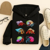 Hermit Crab Design For Hermit Crab Lovers Hoodie