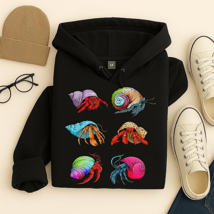 Hermit Crab Design For Hermit Crab Lovers Hoodie