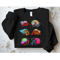 Hermit Crab Design For Hermit Crab Lovers Sweatshirt
