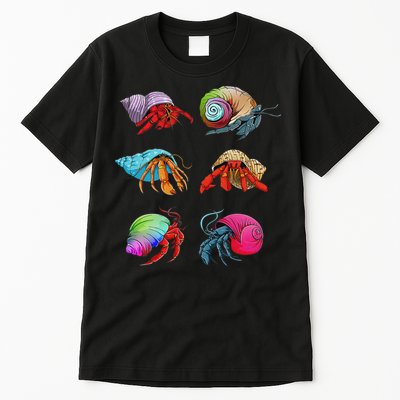 Hermit Crab Design For Hermit Crab Lovers Tall T-Shirt