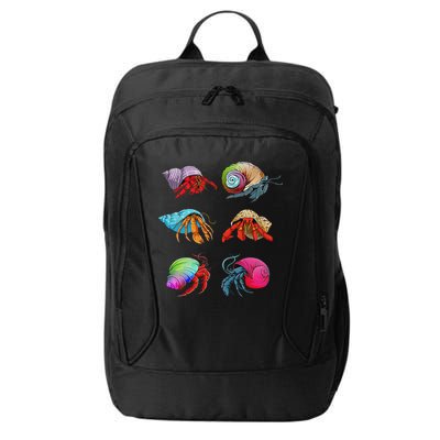 Hermit Crab Design For Hermit Crab Lovers City Backpack