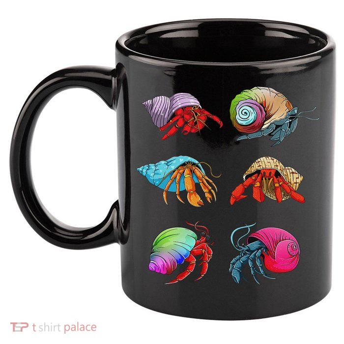 Hermit Crab Design For Hermit Crab Lovers 11oz C Handle Ceramic Mug