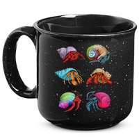 Hermit Crab Design For Hermit Crab Lovers 15oz Campfire Ceramic Mug