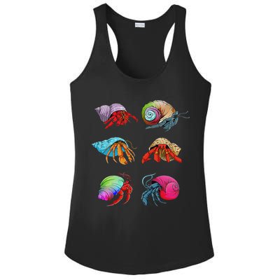 Hermit Crab Design For Hermit Crab Lovers Ladies PosiCharge Competitor Racerback Tank