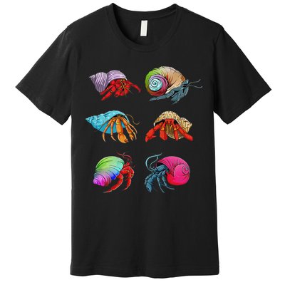 Hermit Crab Design For Hermit Crab Lovers Premium T-Shirt