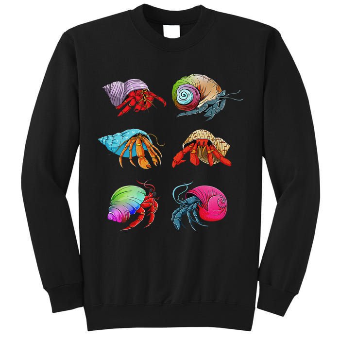 Hermit Crab Design For Hermit Crab Lovers Tall Sweatshirt
