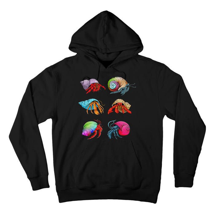 Hermit Crab Design For Hermit Crab Lovers Tall Hoodie