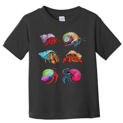 Hermit Crab Design For Hermit Crab Lovers Toddler T-Shirt