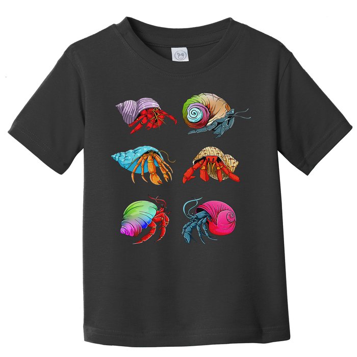 Hermit Crab Design For Hermit Crab Lovers Toddler T-Shirt