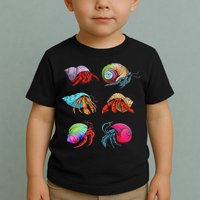 Hermit Crab Design For Hermit Crab Lovers Toddler T-Shirt