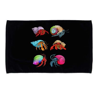 Hermit Crab Design For Hermit Crab Lovers Microfiber Hand Towel