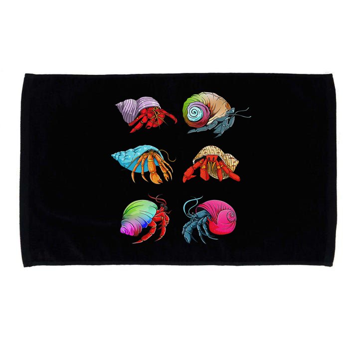 Hermit Crab Design For Hermit Crab Lovers Microfiber Hand Towel