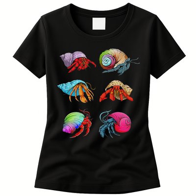 Hermit Crab Design For Hermit Crab Lovers Womens T-Shirt