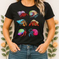 Hermit Crab Design For Hermit Crab Lovers Womens T-Shirt