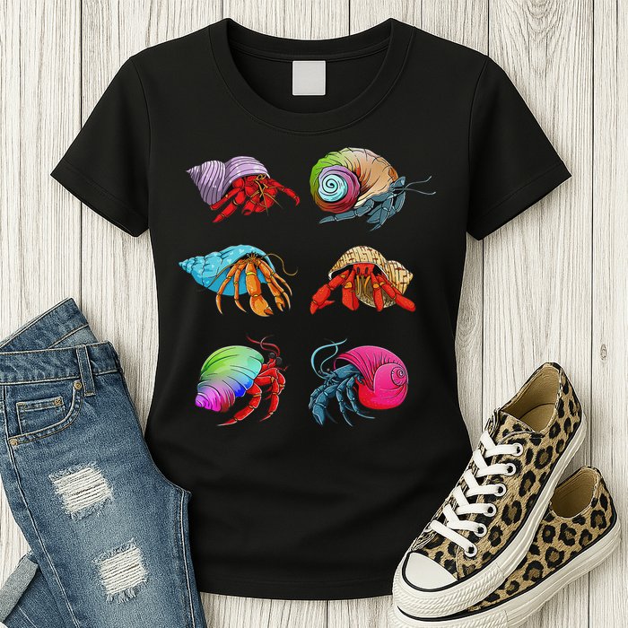 Hermit Crab Design For Hermit Crab Lovers Womens T-Shirt