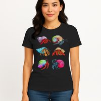 Hermit Crab Design For Hermit Crab Lovers Womens T-Shirt