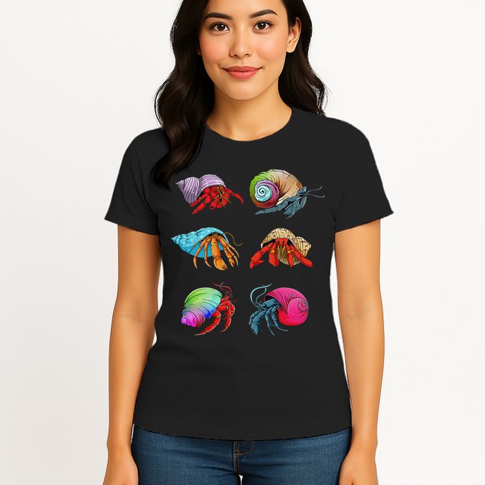 Hermit Crab Design For Hermit Crab Lovers Womens T-Shirt