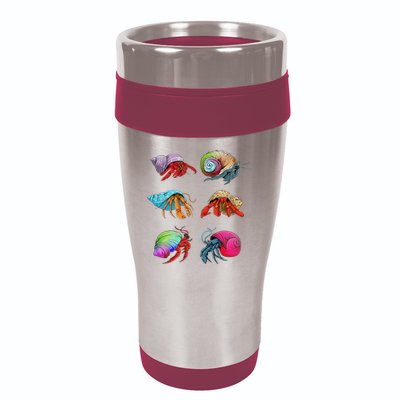 Hermit Crab Design For Hermit Crab Lovers 16oz Travel Tumbler