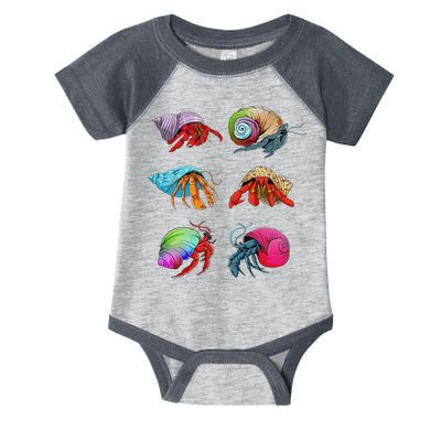 Hermit Crab Design For Hermit Crab Lovers Infant Baby Jersey Bodysuit