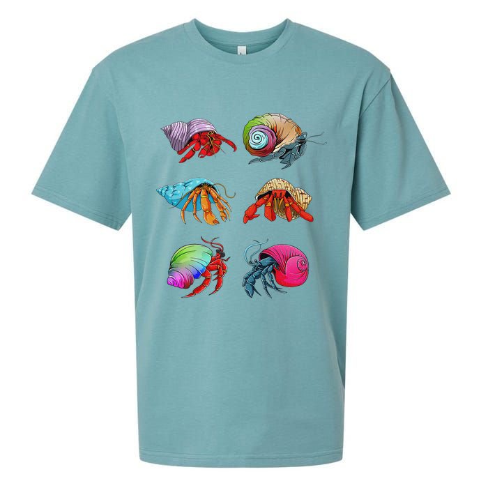 Hermit Crab Design For Hermit Crab Lovers Sueded Cloud Jersey T-Shirt