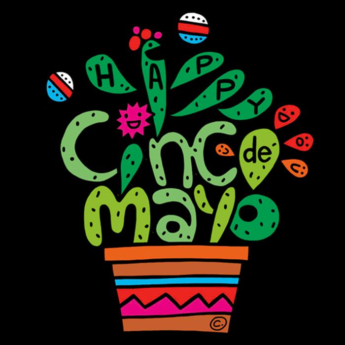 Happy Cinco De Mayo Cactus Cooling Performance Crew T-Shirt