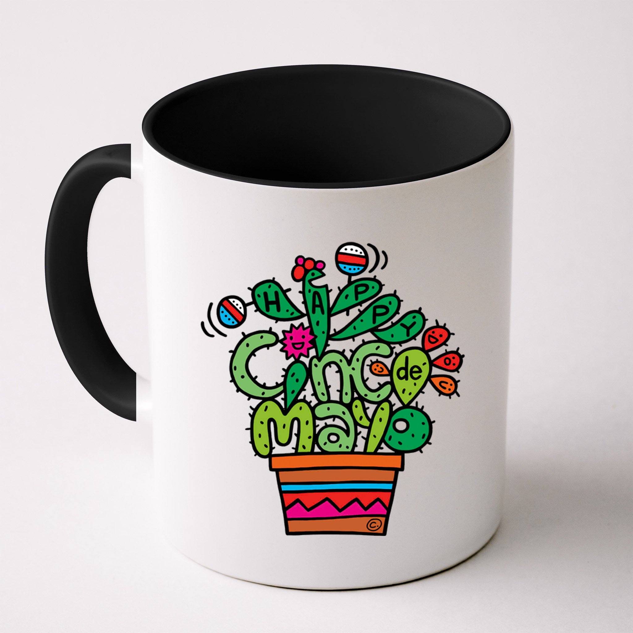 Happy Cinco De Mayo Cactus Mug