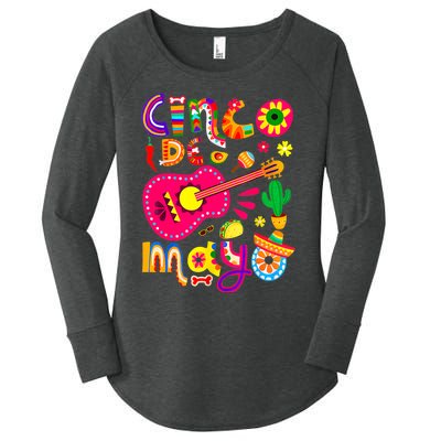 Happy Cinco De Mayo Mexican Fiesta 5 De Mayo Women's Perfect Tri Tunic Long Sleeve Shirt