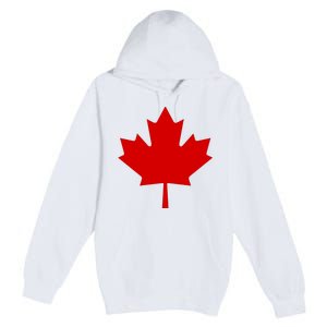 Happy Canada Day Canada Flag Premium Pullover Hoodie