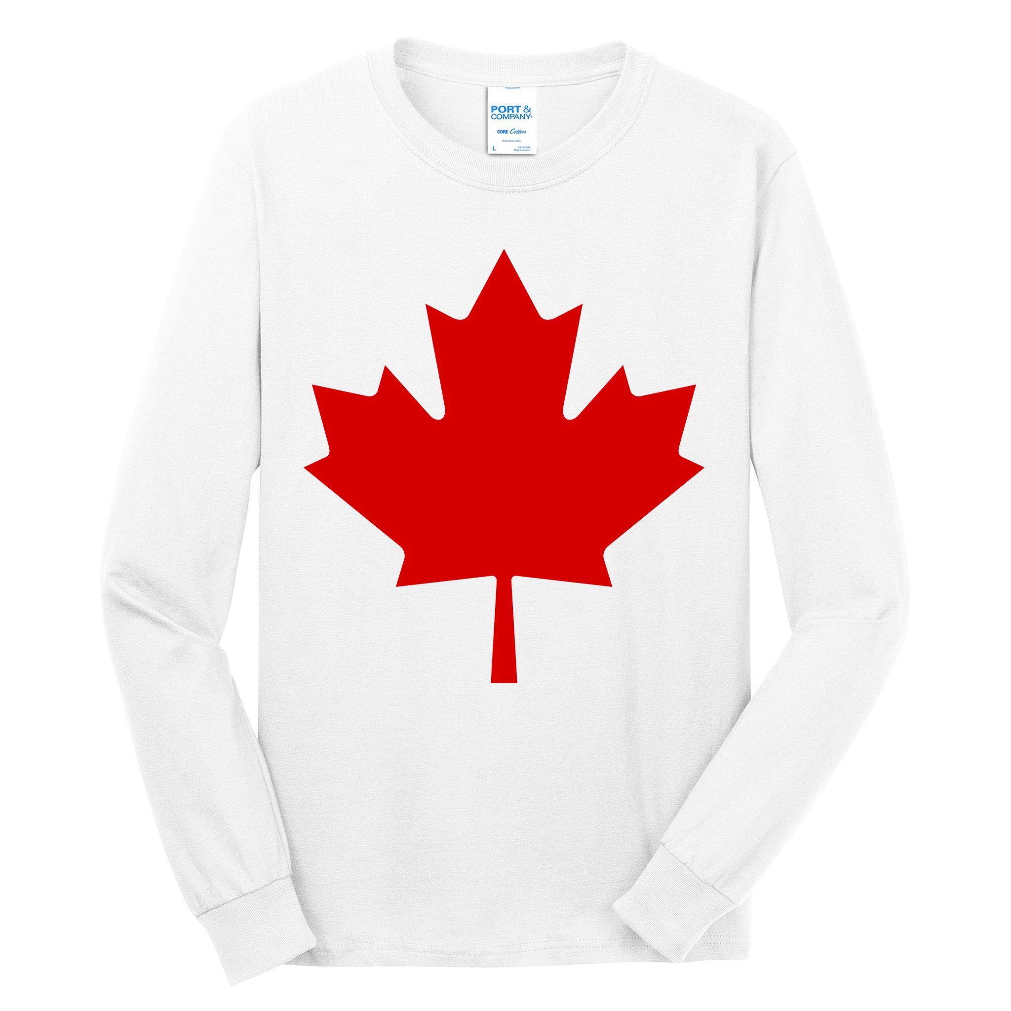 Happy Canada Day Canada Flag Tall Long Sleeve T-Shirt