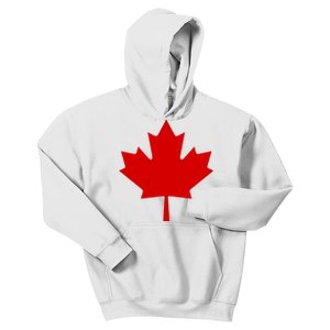 Happy Canada Day Canada Flag Kids Hoodie