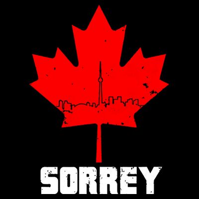 Happy Canada Day Sorrey Canada Canadian Maple Leaf Sorry T-Shirt