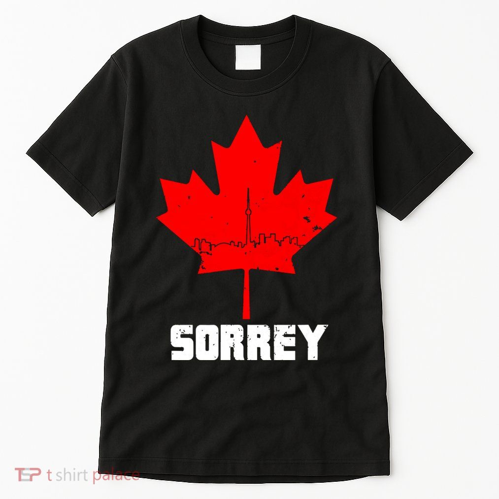 Happy Canada Day Sorrey Canada Canadian Maple Leaf Sorry Tall T-Shirt