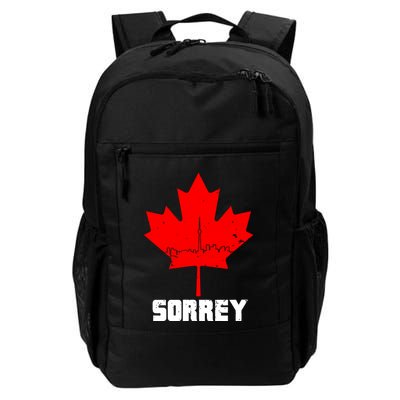 Happy Canada Day Sorrey Canada Canadian Maple Leaf Sorry Backpack
