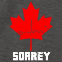 Happy Canada Day Sorrey Canada Canadian Maple Leaf Sorry Vector Backpack