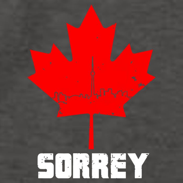 Happy Canada Day Sorrey Canada Canadian Maple Leaf Sorry Vector Backpack