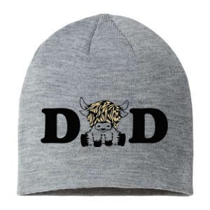 Highland Cow Dad Sustainable Beanie