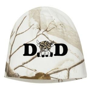 Highland Cow Dad Kati - Camo Knit Beanie