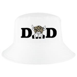 Highland Cow Dad Cool Comfort Performance Bucket Hat