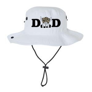 Highland Cow Dad Legacy Cool Fit Booney Bucket Hat