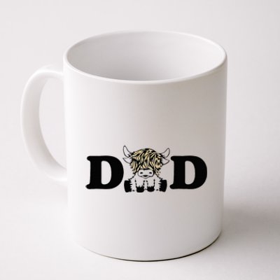 Highland Cow Dad Coffee Mug