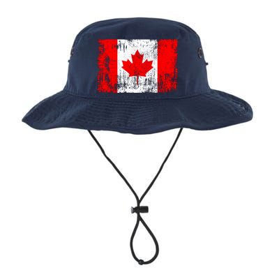 Happy Canada Day Distressed Canada Flag Legacy Cool Fit Booney Bucket Hat