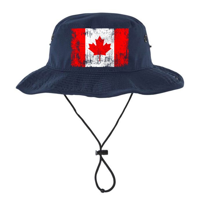 Happy Canada Day Distressed Canada Flag Legacy Cool Fit Booney Bucket Hat