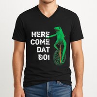 Here Come Dat Boi V-Neck T-Shirt