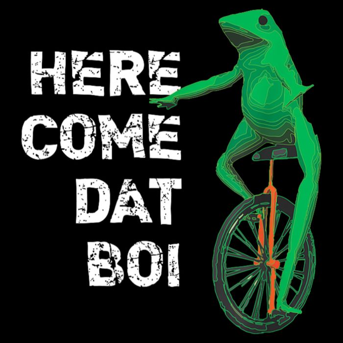 Here Come Dat Boi V-Neck T-Shirt